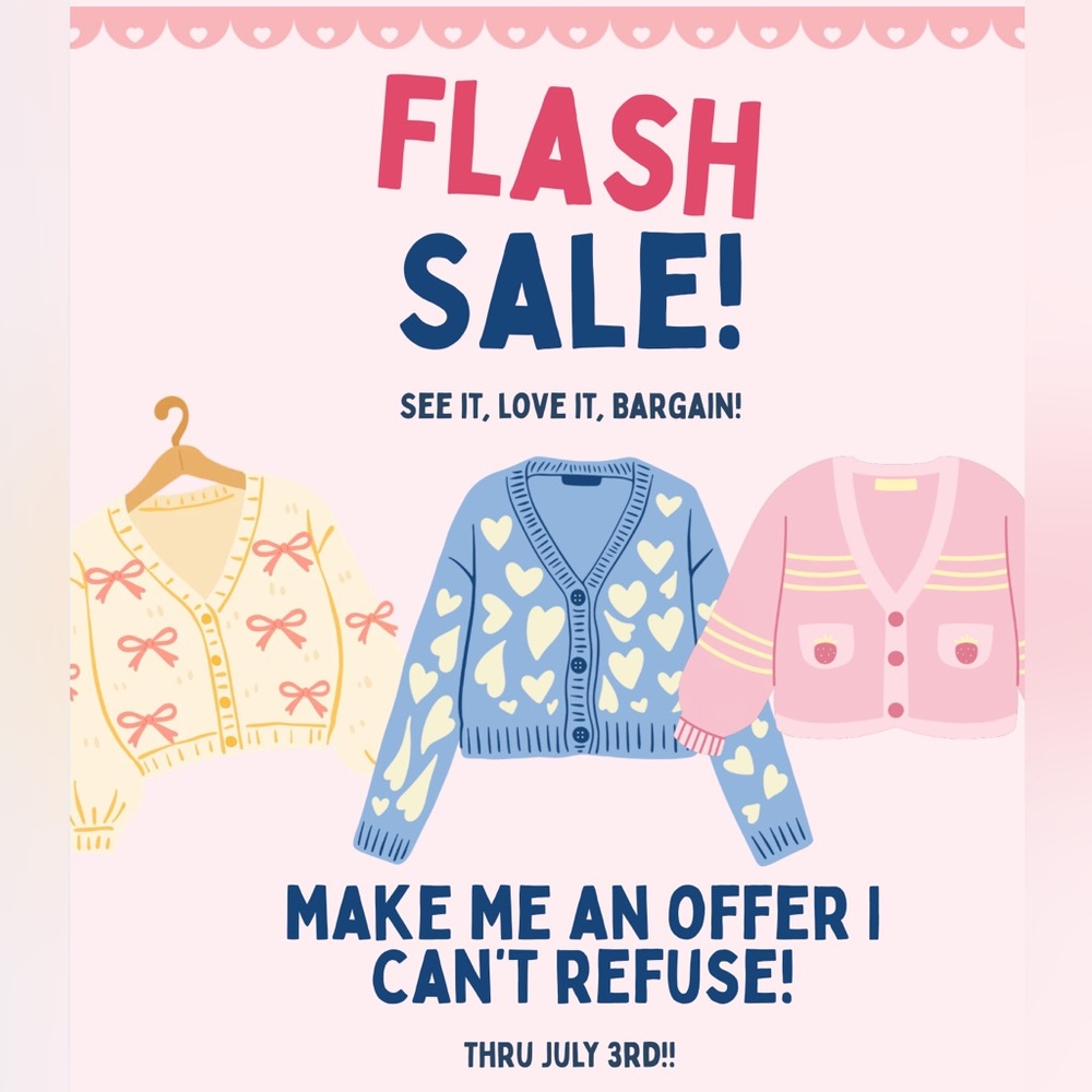 Flash Sale!